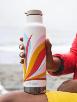 Klean Kanteen Vacuum Insulated 592ml Classic Bottle With Loop Cap -Yoga Supply Store 0ikpk0h5quc