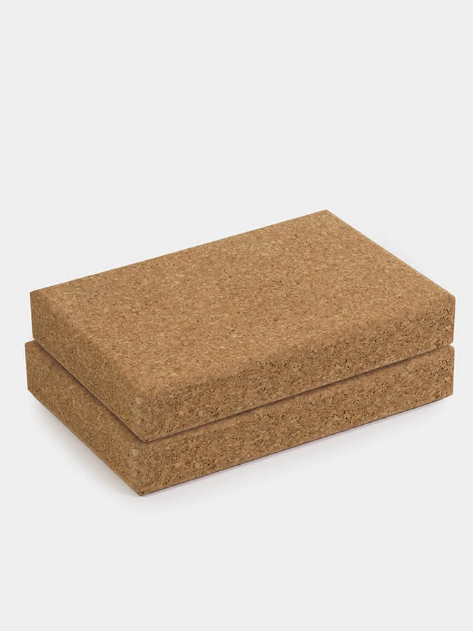 Yoga Studio Cork Yoga Block Board - Twin Pack 4 Yoga Studio Cork Yoga Block Board - Twin Pack - Image 2