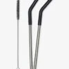 Klean Kanteen 2 Piece (8mm) Straws Set - Black -Yoga Supply Store 1a2wq5qfhzy