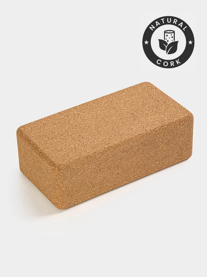 Yoga Studio The Comfortable Cork Yoga Block (Unbranded) 3 Yoga Studio The Comfortable Cork Yoga Block (Unbranded)