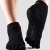 ToeSox Ankle Full Toe Women's Yoga Socks - Black -Yoga Supply Store 2fyyqg1r2t1
