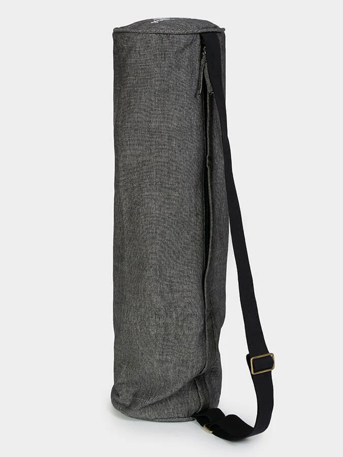 Yoga Studio Organic Cotton Two Toned Yoga Mat Bag 3 Yoga Studio Organic Cotton Two Toned Yoga Mat Bag