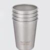 Klean Kanteen Steel Cup 10oz - 4 Pack (296ml)