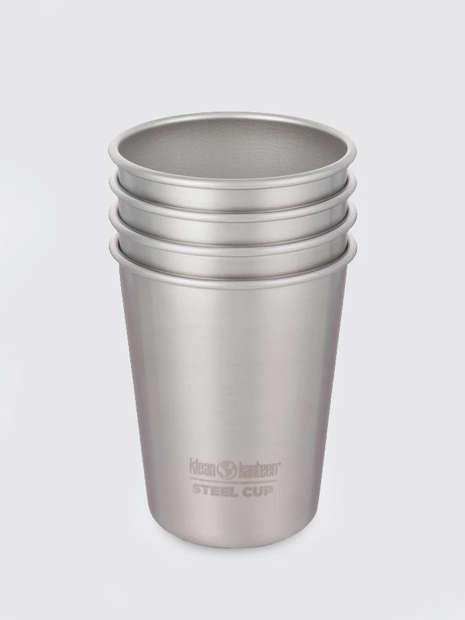 Klean Kanteen Steel Cup 10oz - 4 Pack (296ml) 2 Klean Kanteen Steel Cup 10oz - 4 Pack (296ml)