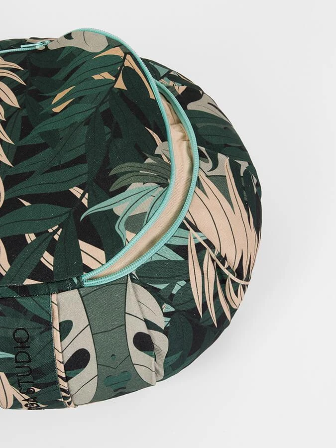 Yoga Studio Round Designed Organic BuckwheatCushion - Floral Collection 17 Yoga Studio Round Designed Organic BuckwheatCushion - Floral Collection - Image 15