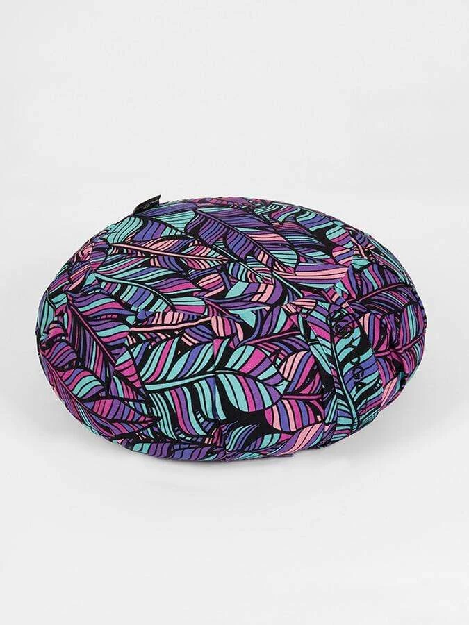 Yoga Studio Round Designed Organic BuckwheatCushion - Floral Collection 8 Yoga Studio Round Designed Organic BuckwheatCushion - Floral Collection - Image 6