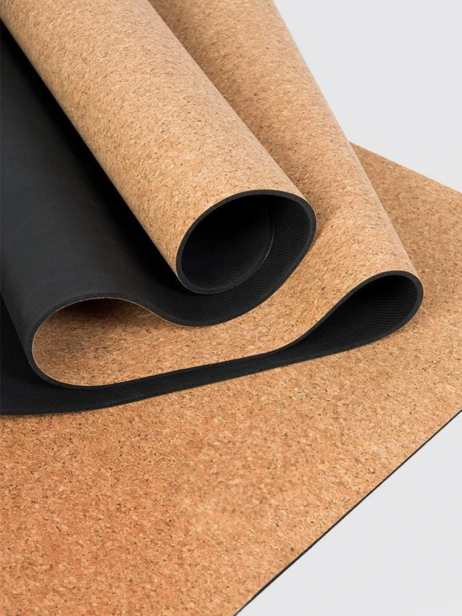 Yoga Studio Cork Yoga Mat Unbranded 4mm 3 Yoga Studio Cork Yoga Mat Unbranded 4mm