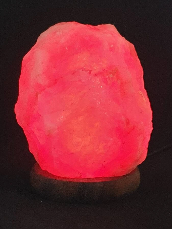 Yoga Studio Natural Himalayan Salt Lamp - USB Colour Changing (1kg) 10 Yoga Studio Natural Himalayan Salt Lamp - USB Colour Changing (1kg) - Image 8