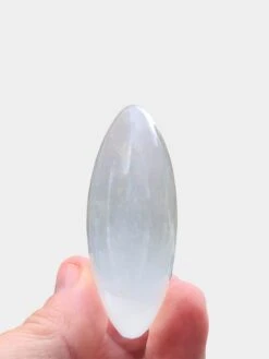 Selenite Crystal Palm Stone -Yoga Supply Store 3soyna1zuxm