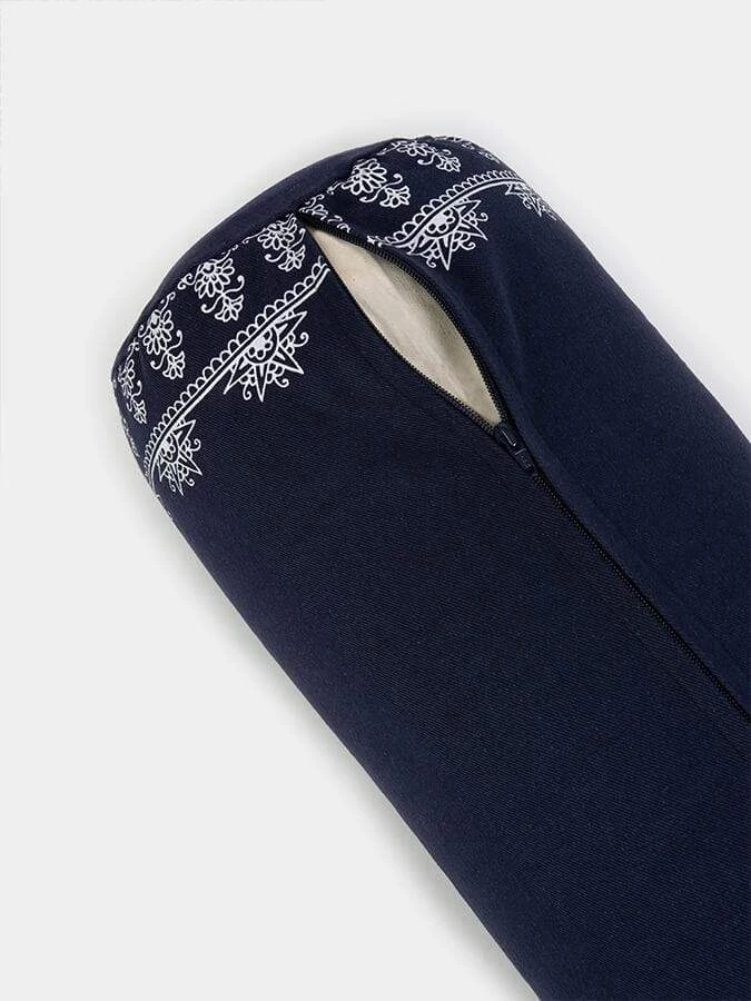 Yoga Studio Organic Buckwheat Elephant Designed Round Bolster 5 Yoga Studio Organic Buckwheat Elephant Designed Round Bolster - Image 3