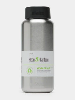 Klean Kanteen Wide Mouth Bottle 40oz (1182ml) With Loop Cap -Yoga Supply Store 5ecxo3oy5y1