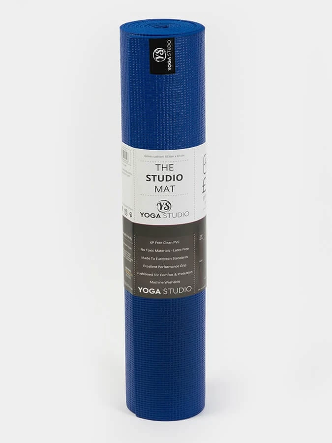 Yoga Studio 6mm Blue Yoga Mat With Custom Full Design 5 Yoga Studio 6mm Blue Yoga Mat With Custom Full Design - Image 3
