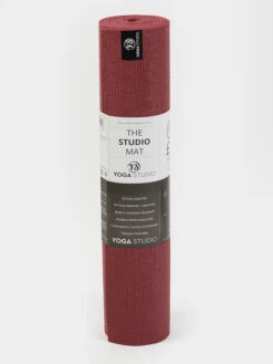 Yoga Studio 6mm Burgundy Yoga Mat With Custom Logo Design 11 Yoga Studio 6mm Burgundy Yoga Mat With Custom Logo Design -Yoga Supply Store YogaStudioMatBurgundy 1 1 f46ea953 c569 4211 b7cf 85b591da996f