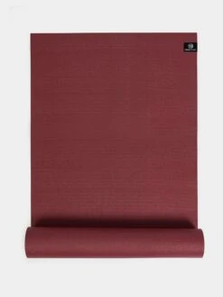 Yoga Studio 6mm Burgundy Yoga Mat With Custom Logo Design