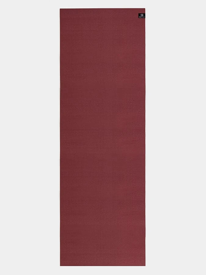 Yoga Studio 6mm Burgundy Yoga Mat With Custom Logo Design 4 Yoga Studio 6mm Burgundy Yoga Mat With Custom Logo Design - Image 2