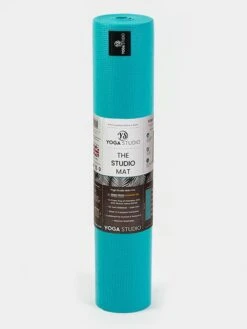 Yoga Studio 6mm Turquoise Yoga Mat With Custom Logo Design -Yoga Supply Store YogaStudioMatLiteTurquoise 1 1 6ab9652c 7b22 4008 bc7f d1132c8cd9d2