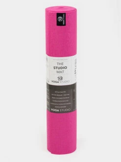 Yoga Studio 6mm Pink Yoga Mat With Custom Logo Design -Yoga Supply Store YogaStudioMatPink 1 1 e871adb3 fa3b 41f4 bf8b b86b9c36b3dc