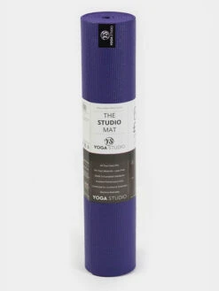 Yoga Studio 6mm Purple Yoga Mat With Custom Logo Design -Yoga Supply Store YogaStudioMatPurple 1 1 8091bec1 a943 4939 9c6e a0c8db928571