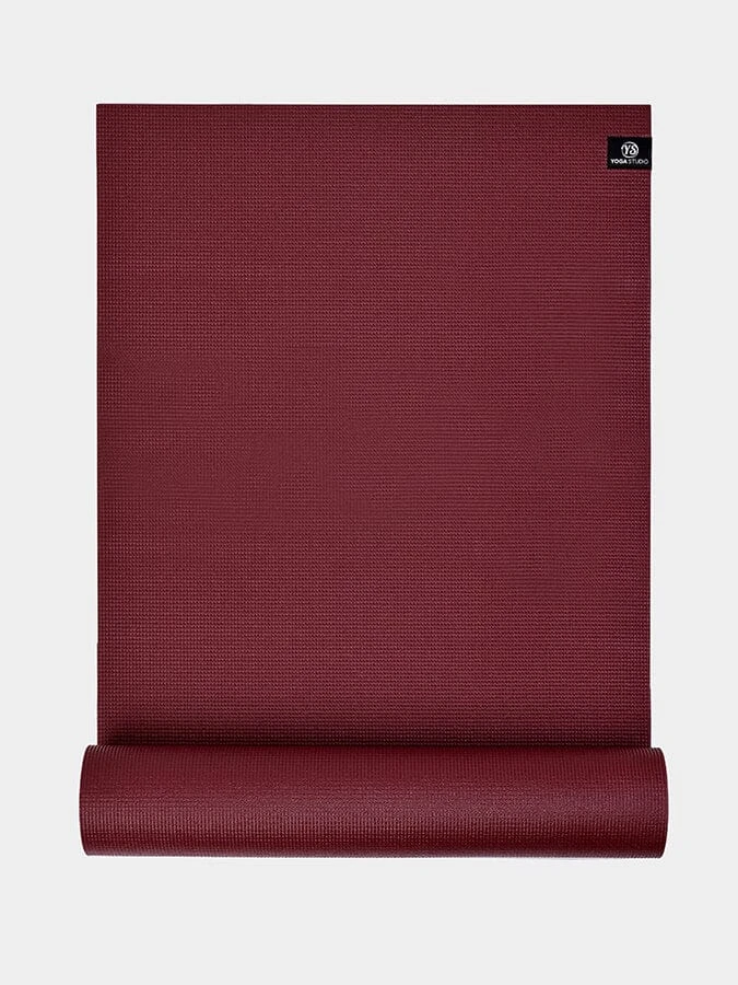 Yoga Studio 6mm Raspberry Yoga Mat With Custom Logo Design 3 Yoga Studio 6mm Raspberry Yoga Mat With Custom Logo Design
