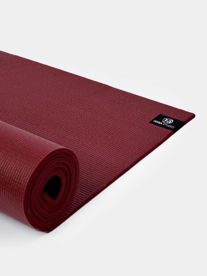 Yoga Studio 6mm Raspberry Yoga Mat With Custom Logo Design 6 Yoga Studio 6mm Raspberry Yoga Mat With Custom Logo Design - Image 4