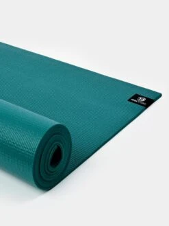 Yoga Studio 6mm Teal Yoga Mat With Custom Logo Design -Yoga Supply Store YogaStudioMat Teal2 1 a04d7e46 c900 46cf a9c9 4caed7fc1bdf