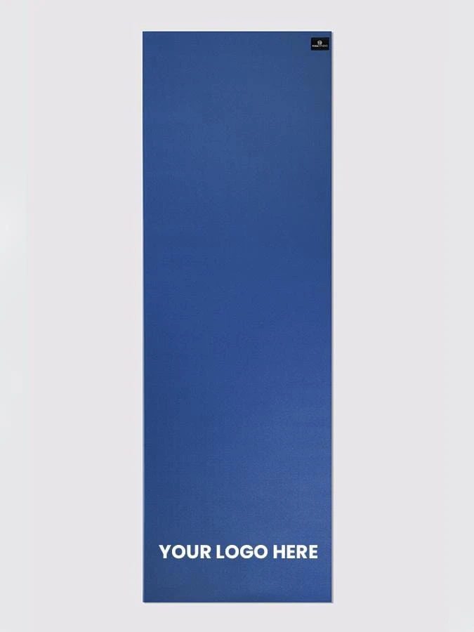 Yoga Studio 6mm Blue Yoga Mat With Custom Logo Design 9 Yoga Studio 6mm Blue Yoga Mat With Custom Logo Design - Image 7