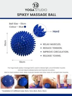 Yoga Studio Spiky Massage Ball -Yoga Supply Store abeget2npip
