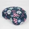 Yoga Studio Crescent Designed Organic Buckwheat Cushion - Floral Collection