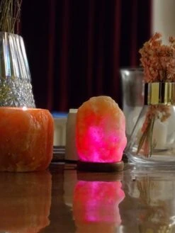 Yoga Studio Natural Himalayan Salt Lamp - USB Colour Changing (1kg) 16 Yoga Studio Natural Himalayan Salt Lamp - USB Colour Changing (1kg) -Yoga Supply Store bfnwpsvghid
