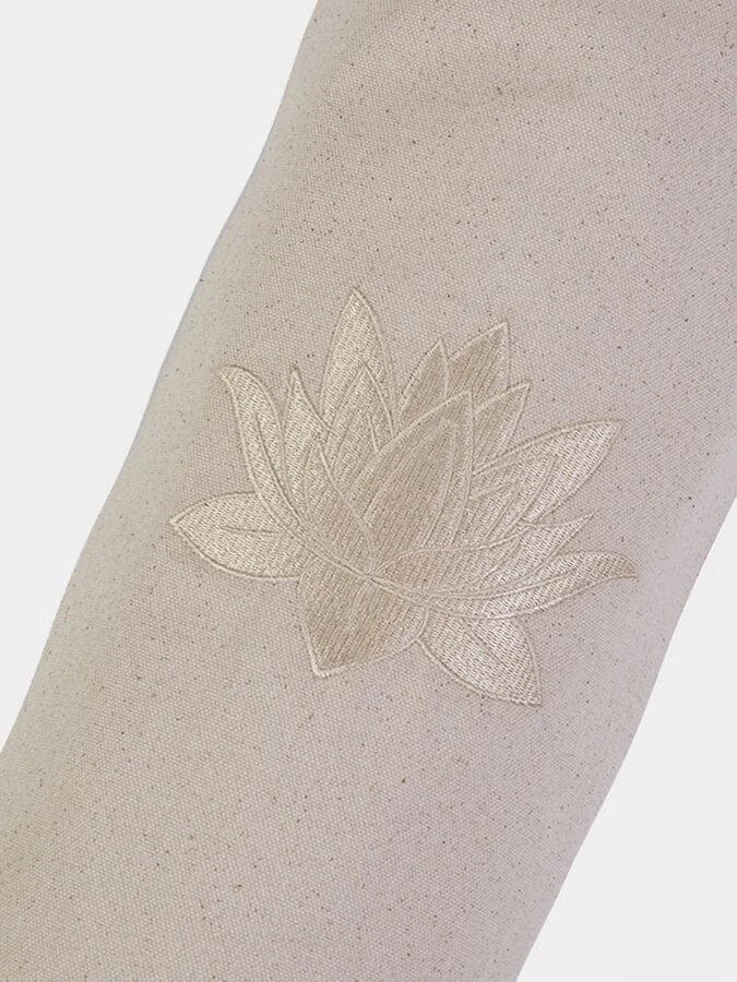 Yoga Studio GOTS Organic Cotton Lotus Yoga Mat Bag 9 Yoga Studio GOTS Organic Cotton Lotus Yoga Mat Bag - Image 7