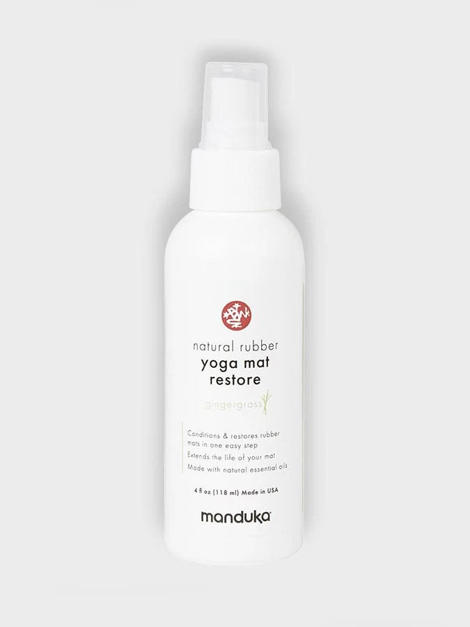 Manduka Natural Rubber Restore Yoga Mat Wash Cleaner - 4oz (118ml) 3 Manduka Natural Rubber Restore Yoga Mat Wash Cleaner - 4oz (118ml)