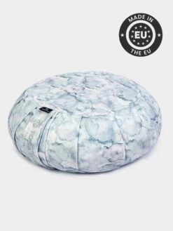 Yoga Studio EU Organic Buckwheat Designed Round Cushion - Abstract Collection -Yoga Supply Store bsbnzbezyck
