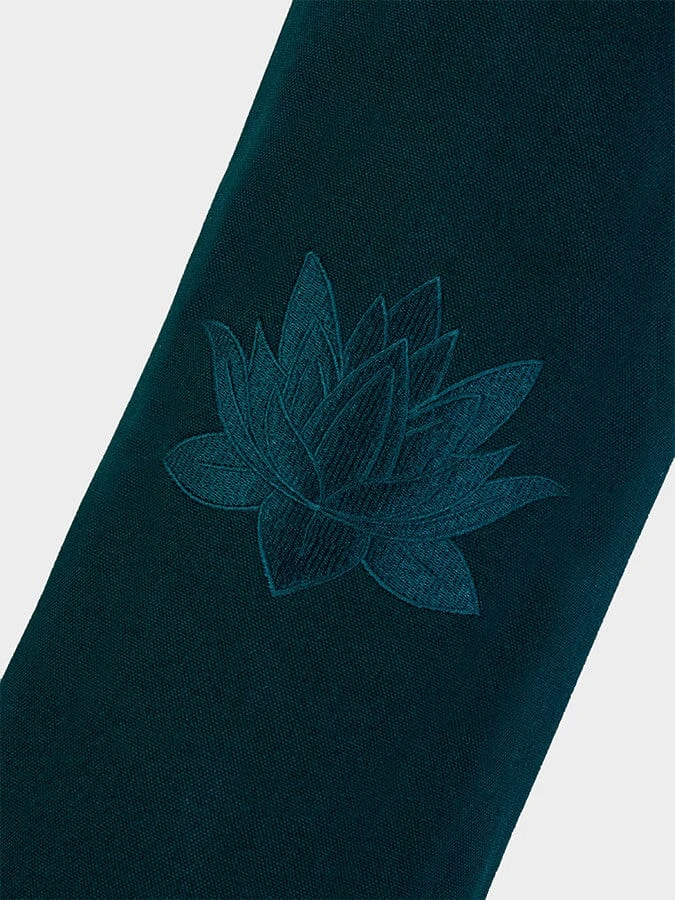 Yoga Studio GOTS Organic Cotton Lotus Yoga Mat Bag 5 Yoga Studio GOTS Organic Cotton Lotus Yoga Mat Bag - Image 3