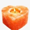 Yoga Studio Himalayan Salt Candle Tea Light Holder - Heart -Yoga Supply Store de4n1gapexb