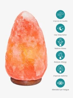 Yoga Studio Natural Himalayan Salt Lamp - Extra Large - (10-12Kg) -Yoga Supply Store duv1a4be5vy