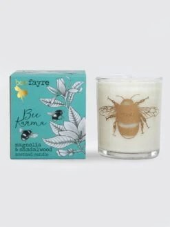 Beefayre Magnolia & Sandalwood Large Candle 20cl
