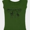 Emma Nissim Natural Organic Women's T-Shirt Top - Safari -Yoga Supply Store flgywflqwlk