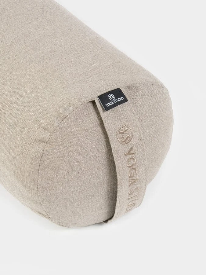 Yoga Studio EU Organic Buckwheat Linen Bolster 6 Yoga Studio EU Organic Buckwheat Linen Bolster - Image 4