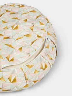 Yoga Studio EU Crescent Buckwheat Designed Meditation Cushion - Abstract Collection -Yoga Supply Store fxnksucp55h