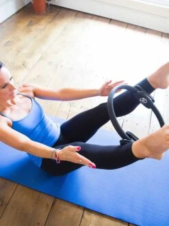 Yoga Mad Double Handle Pilates Resistance Ring -Yoga Supply Store geujpzobytv