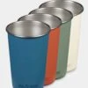 Klean Kanteen Steel Cup 16oz (473ml) - 4 Pack -Yoga Supply Store gnfngefq0b1