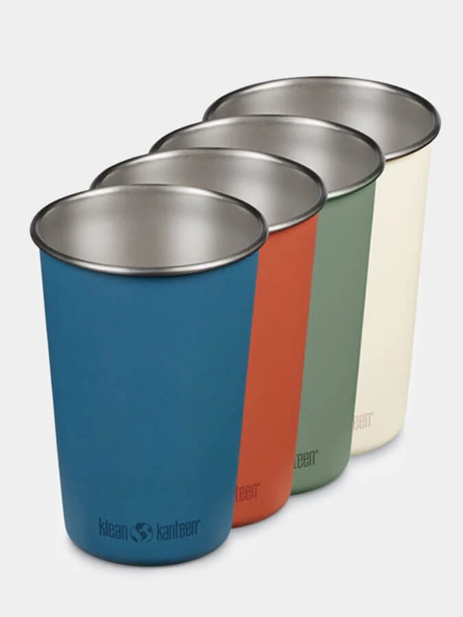 Klean Kanteen Steel Cup 16oz (473ml) - 4 Pack 3 Klean Kanteen Steel Cup 16oz (473ml) - 4 Pack