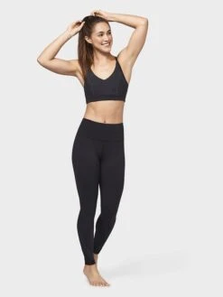 Manduka Revelation Women's Studded Yoga Leggings - Black -Yoga Supply Store greogewoe1h