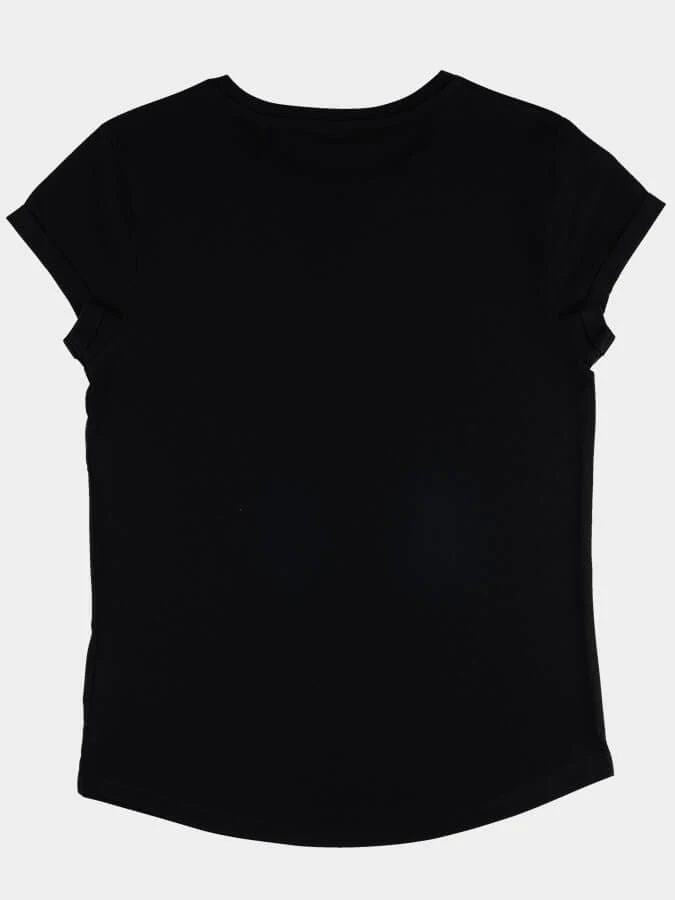 Yoga Studio Women's Organic Cotton Rolled Sleeve T-Shirt 10 Yoga Studio Women's Organic Cotton Rolled Sleeve T-Shirt - Image 8