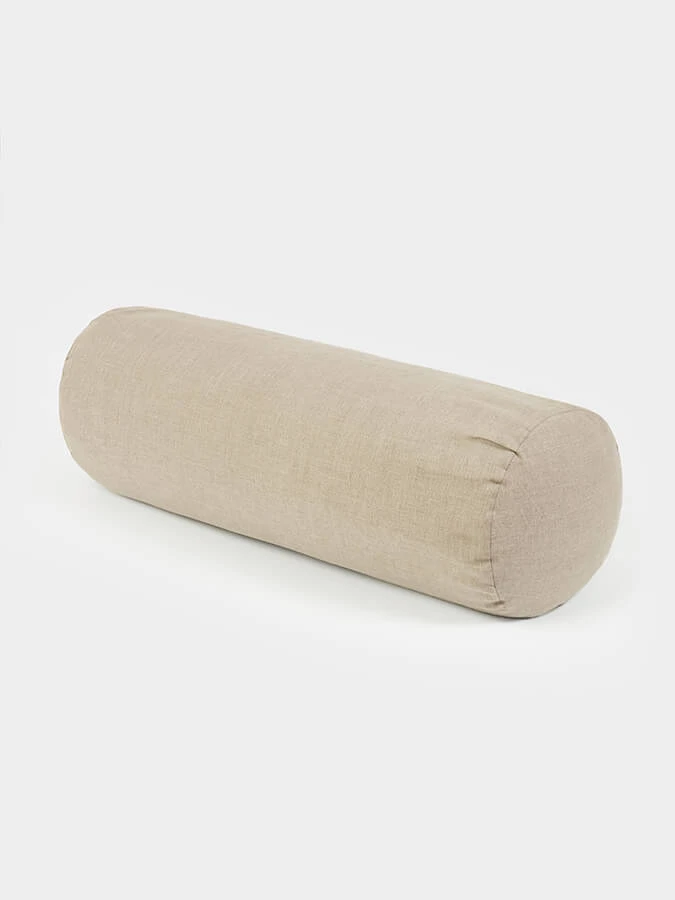 Yoga Studio EU Organic Buckwheat Linen Bolster 4 Yoga Studio EU Organic Buckwheat Linen Bolster - Image 2
