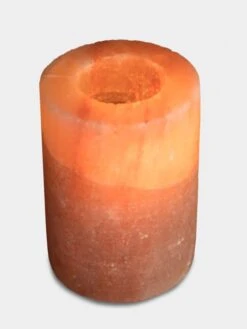 Yoga Studio Himalayan Salt Tealight Candle Holder - Cylinder -Yoga Supply Store k0dyjaxf5od