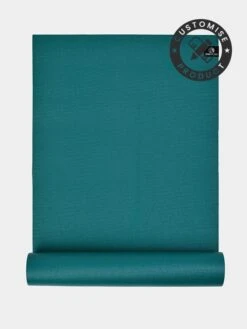 The Yoga Studio 6mm Yoga Mat With Custom Design - Teal