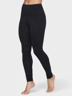 Manduka Essential Women's Yoga Leggings With Pocket - Black 10 Manduka Essential Women's Yoga Leggings With Pocket - Black -Yoga Supply Store l3bnawosvcc