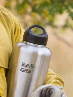 Klean Kanteen Wide Loop Cap - Black -Yoga Supply Store m40bug2n4kl