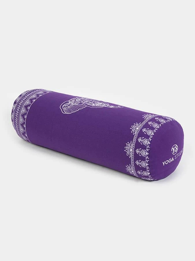 Yoga Studio Organic Buckwheat Elephant Designed Round Bolster 6 Yoga Studio Organic Buckwheat Elephant Designed Round Bolster - Image 4